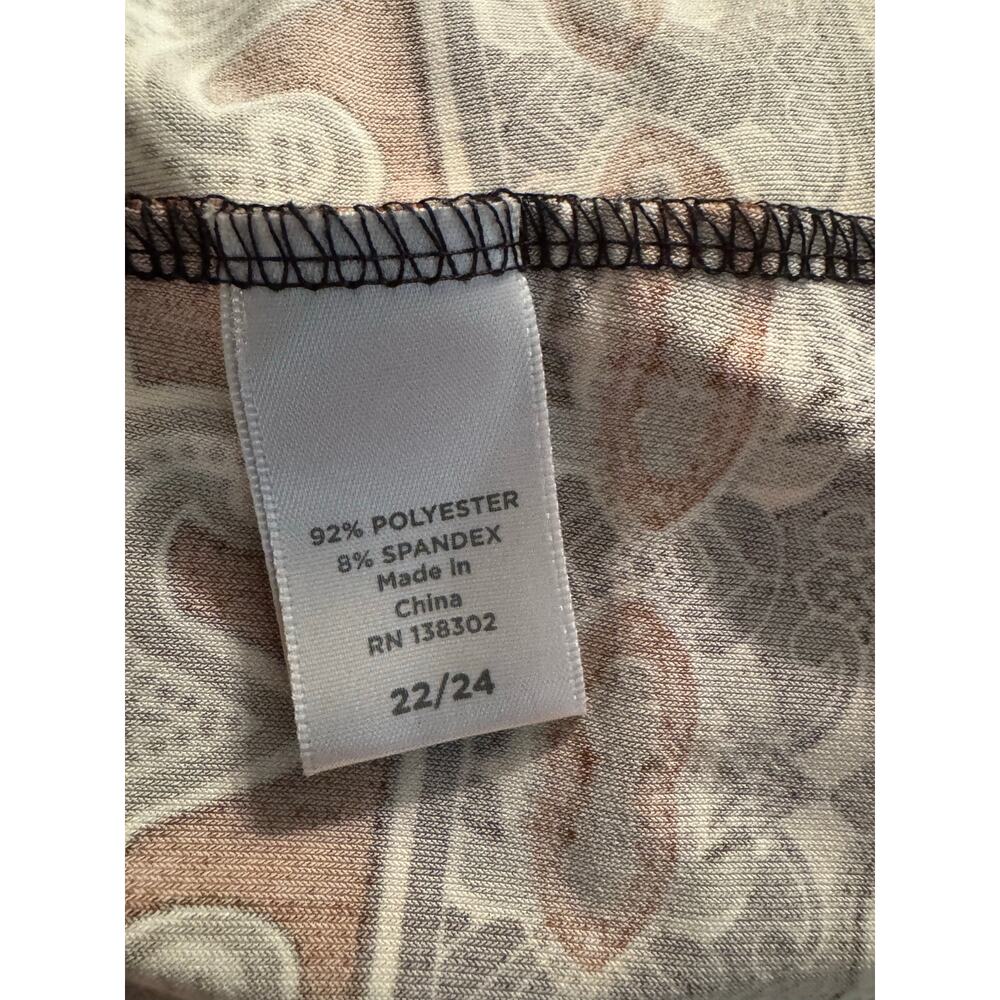 Avenue‎ Boho Border Print Jersey Sheath Dress – Plus Size 26/28 - Picture 4 of 6